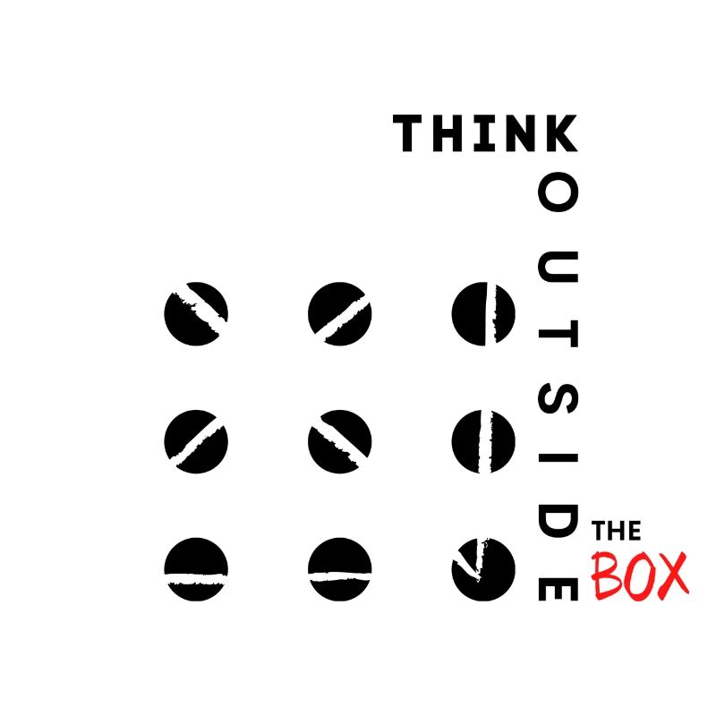 NINE DOTS PUZZLE - Sortir des sentiers battus
