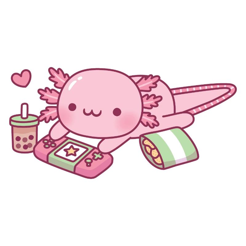 Mignon Axolotl Relax Gamer