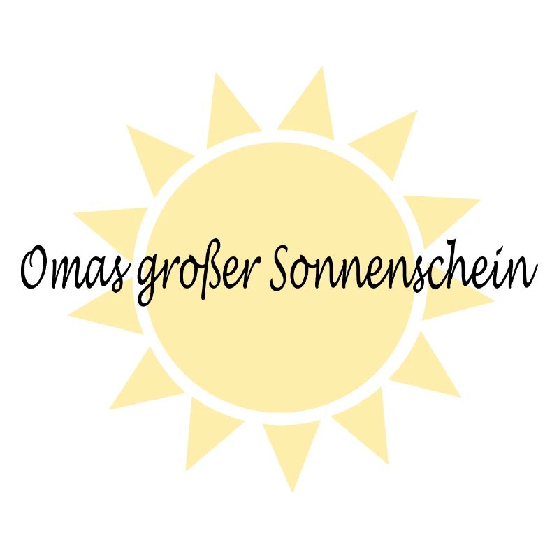 Omas großer Sonnenschein