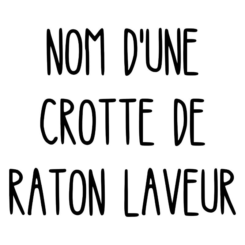 nom d'une crotte de raton laveur