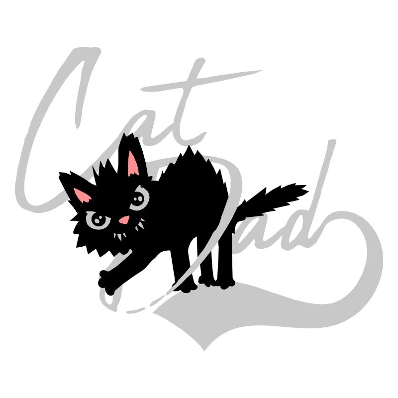 Cat Dad cool Design