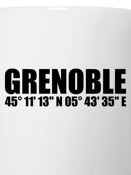 Coordonnées de Grenoble