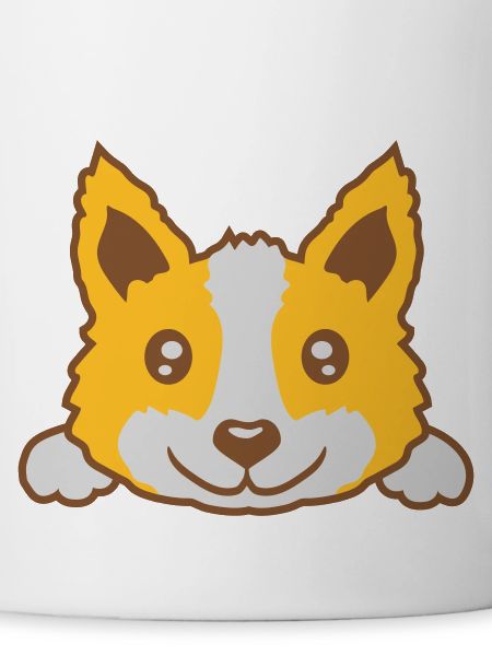 Mignon petit chien design