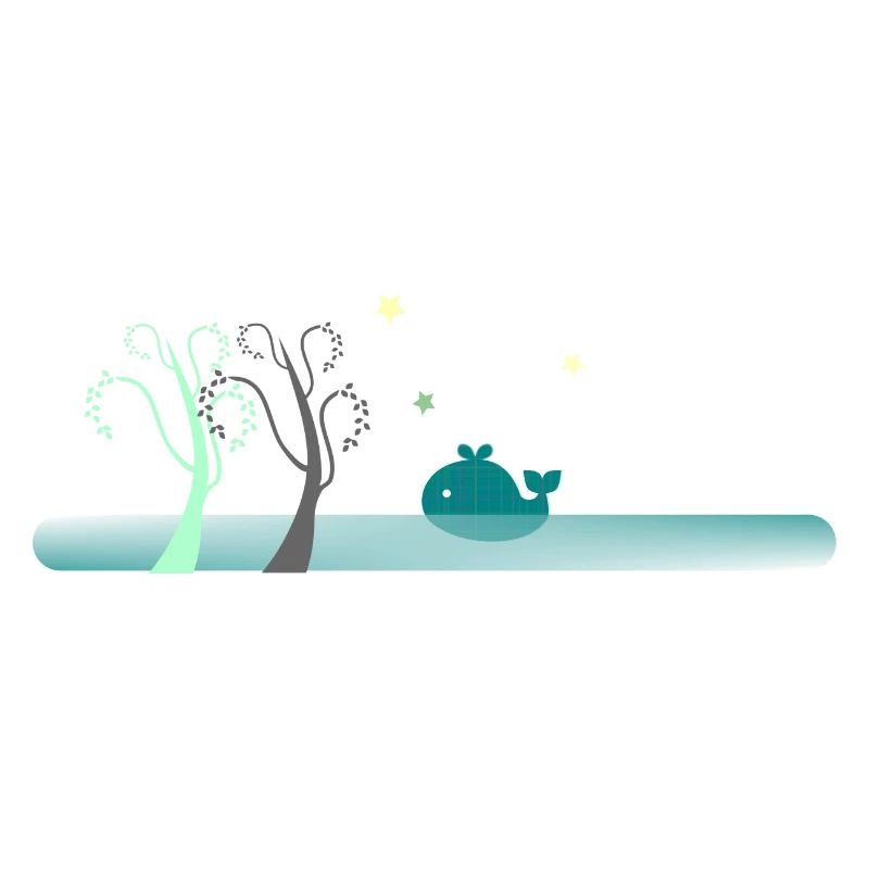 Baleine dans l’étang
