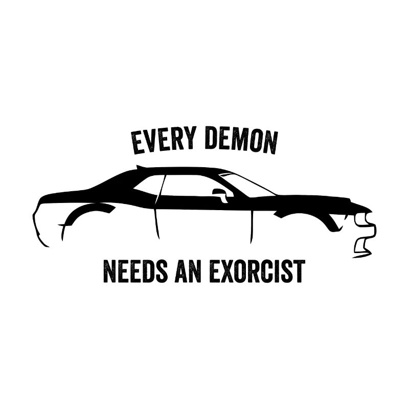 CHALLENGER DEMON SLOGAN