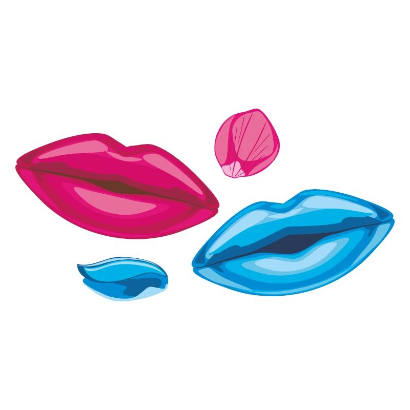Lips and petals