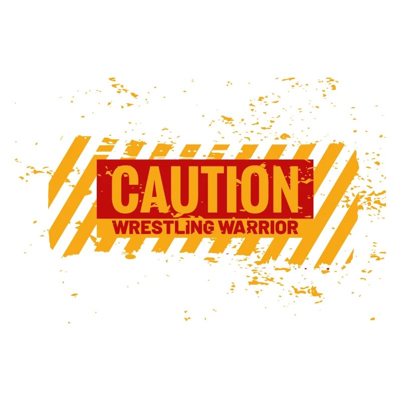 Caution Wrestling Warrior