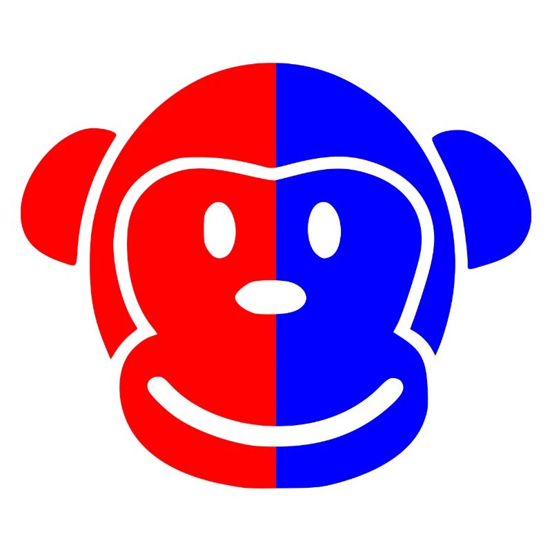 Glücklicher Affe Happy Monkey