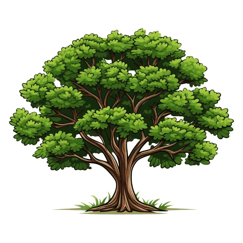 Deciduous tree - nature conservation