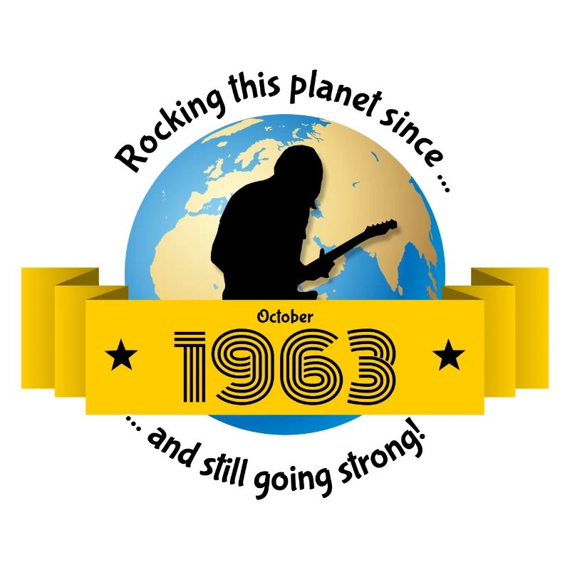 60. Geburtstag Rocking this planet since 10/1963