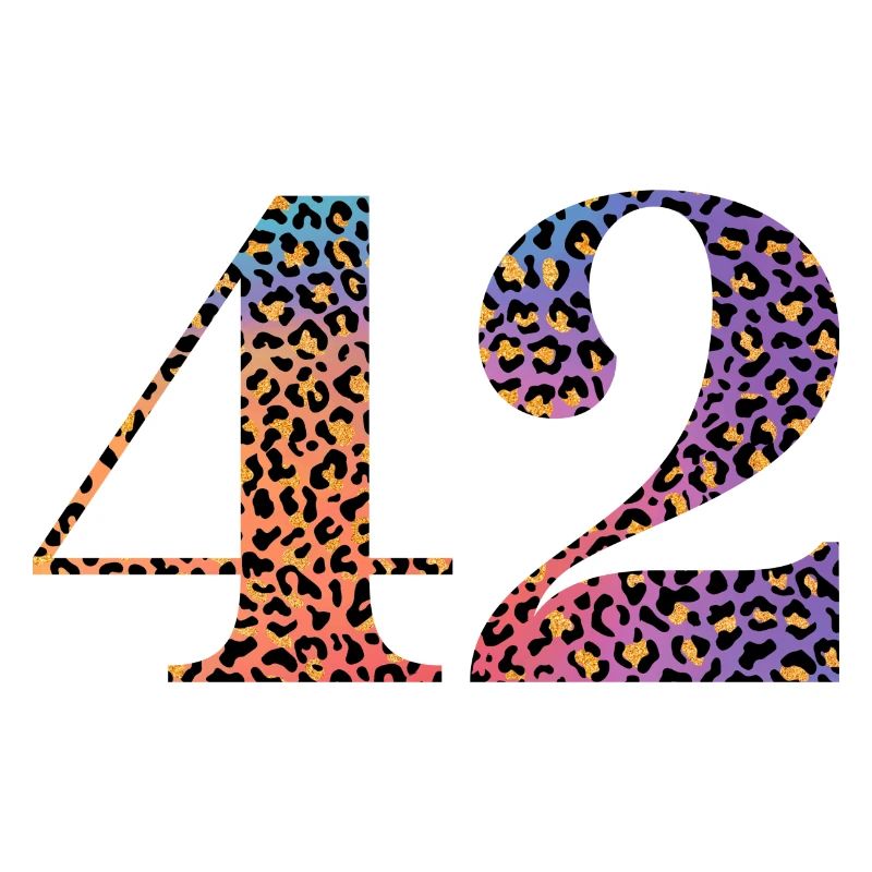 42e anniversaire léopard