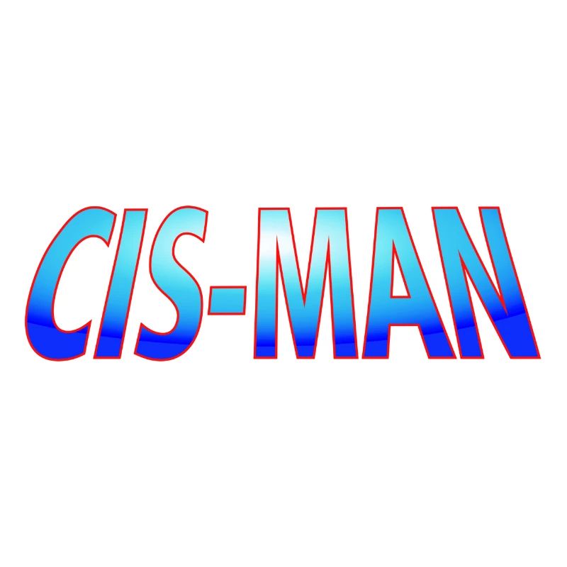 Cis-Man - Mann-80er Jahre Satire-Geschlecht-Ver.2