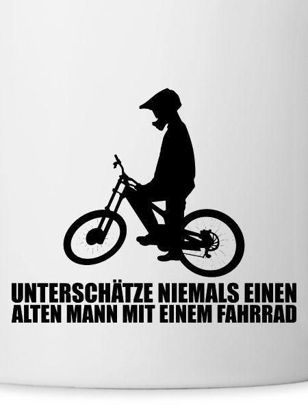 Lustiger Fahrrad Spruch