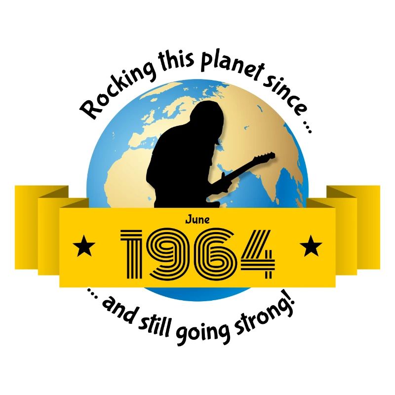 60. Geburtstag Rocking this planet since 06/1964