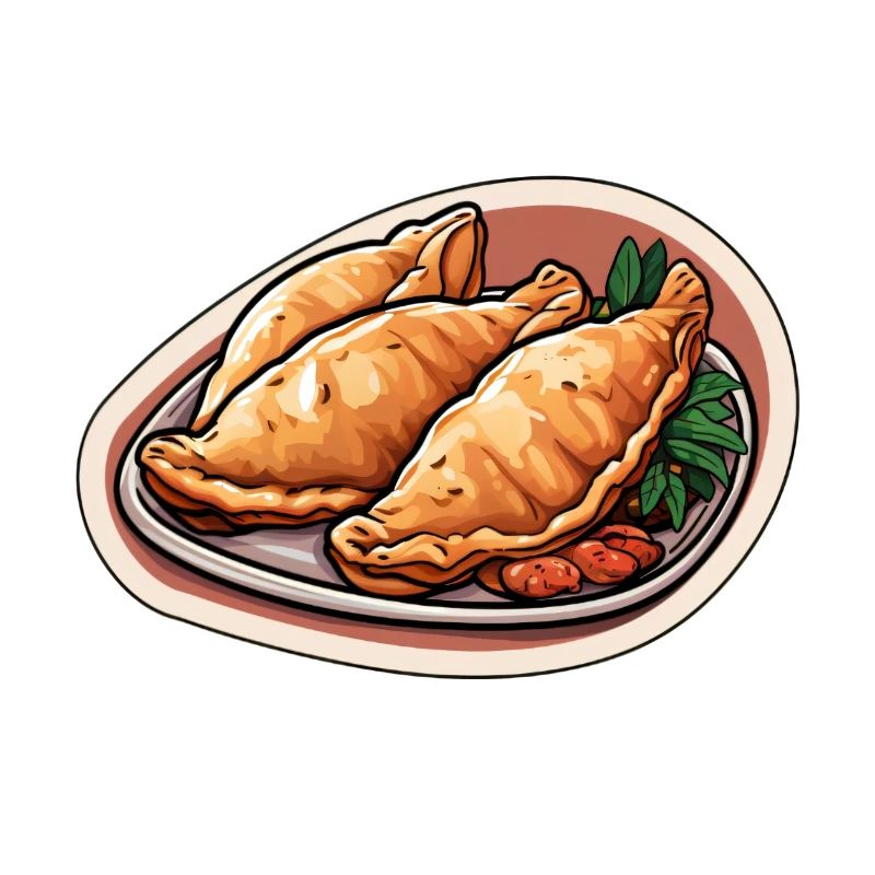 Empanadas three dumplings