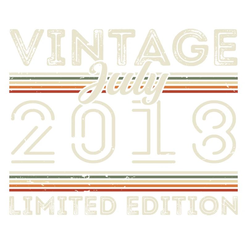 Juli 2018 Juli Geburtstagsgeschenk Juli 2018