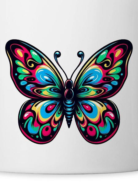 Bunter Schmetterling