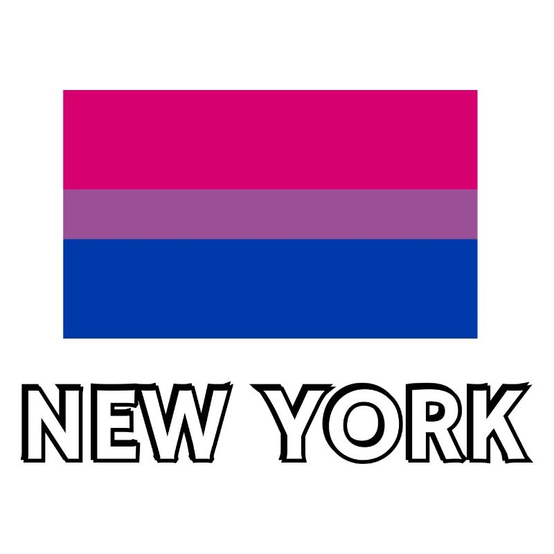 Drapeau de la Bi Pride New York