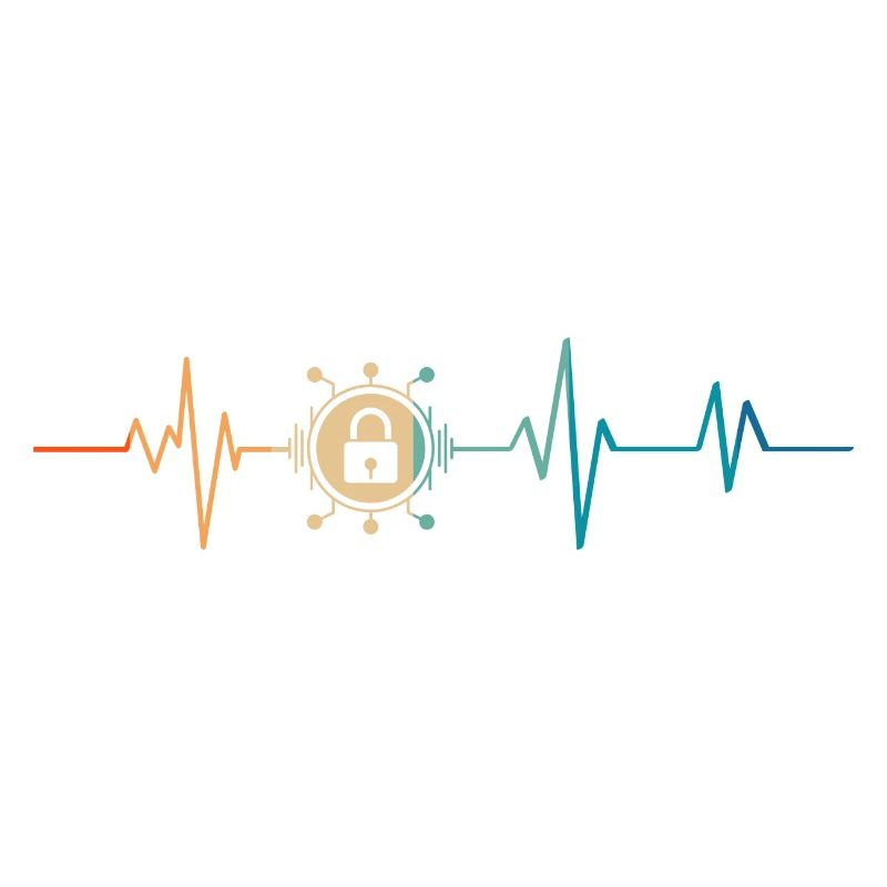 Retro Heartbeat Cyber Security