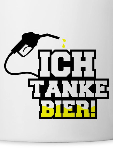 ich tanke bier