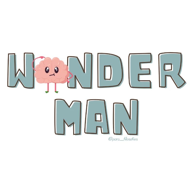 Wonder Man Brain Cartoon