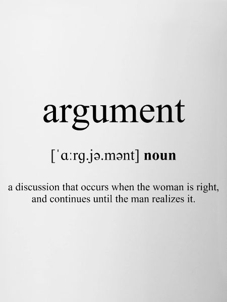 Argument Definition Dictionary