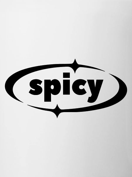 Spicy Statement – Y2K Textlogo mit Sternakzenten