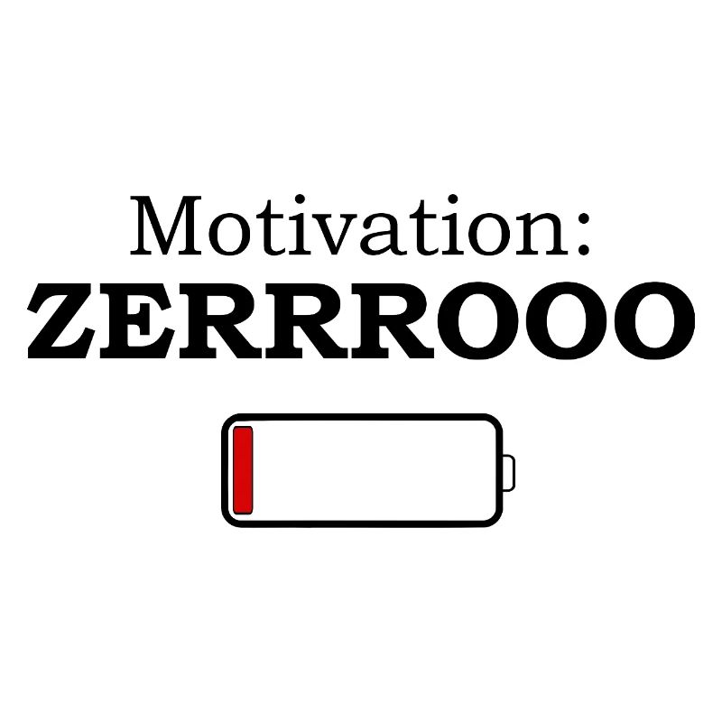 Motivation ZERRROOO – Lustiges Meme Design