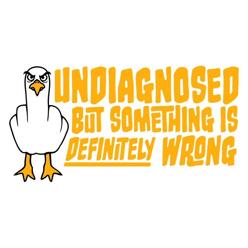 Non diagnostiqué mais quelque chose ne va certainement pas Seagull