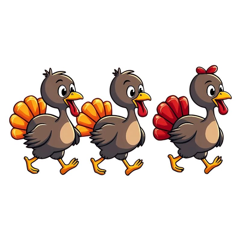 Bébé dinde de Thanksgiving