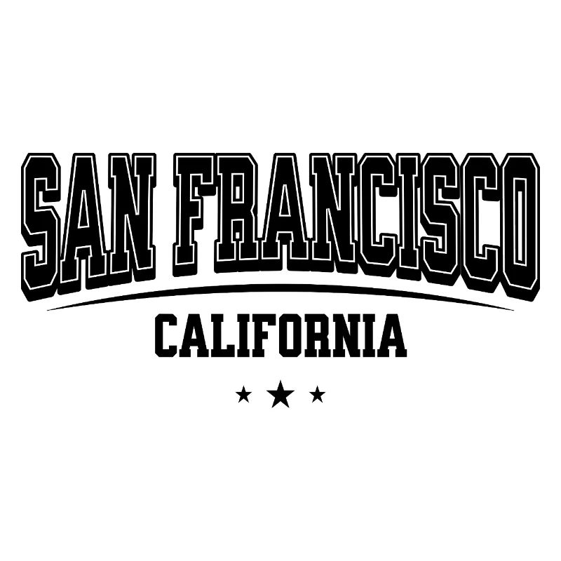 San Francisco Arc Lettering