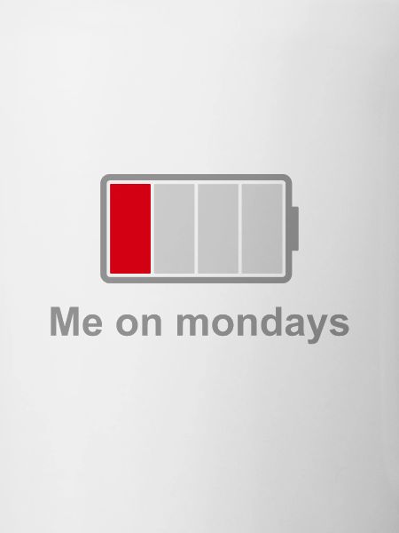 Low Battery Mondays – Low Energy Mood