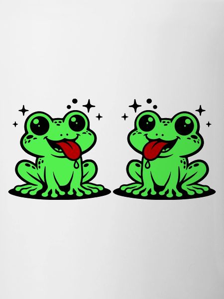 Toad couple frog