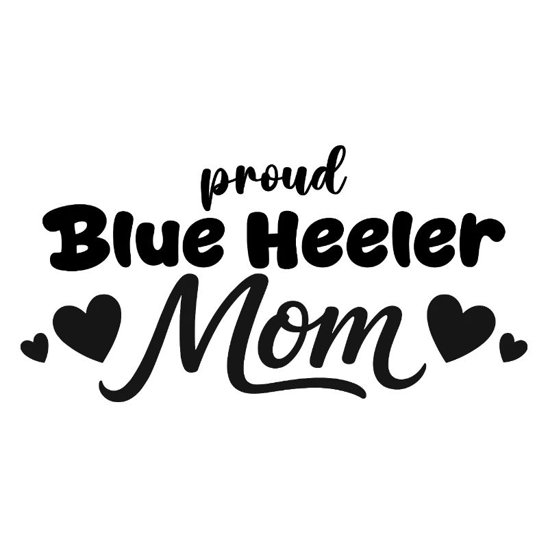  Stolze Blue Heeler Mutter, Australischer