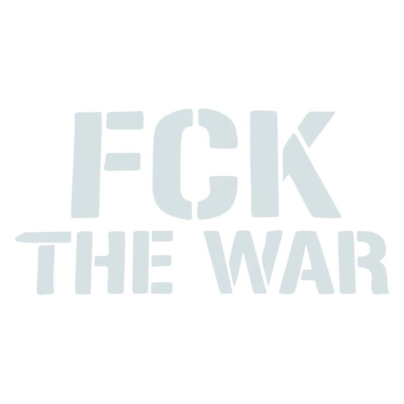 Peaceful Protest Stencil