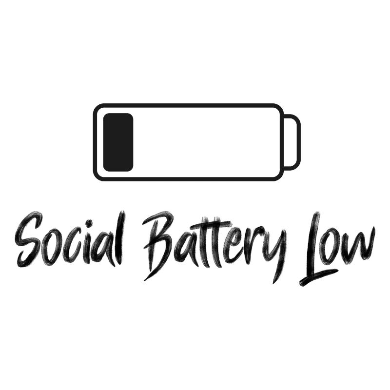 social battery low