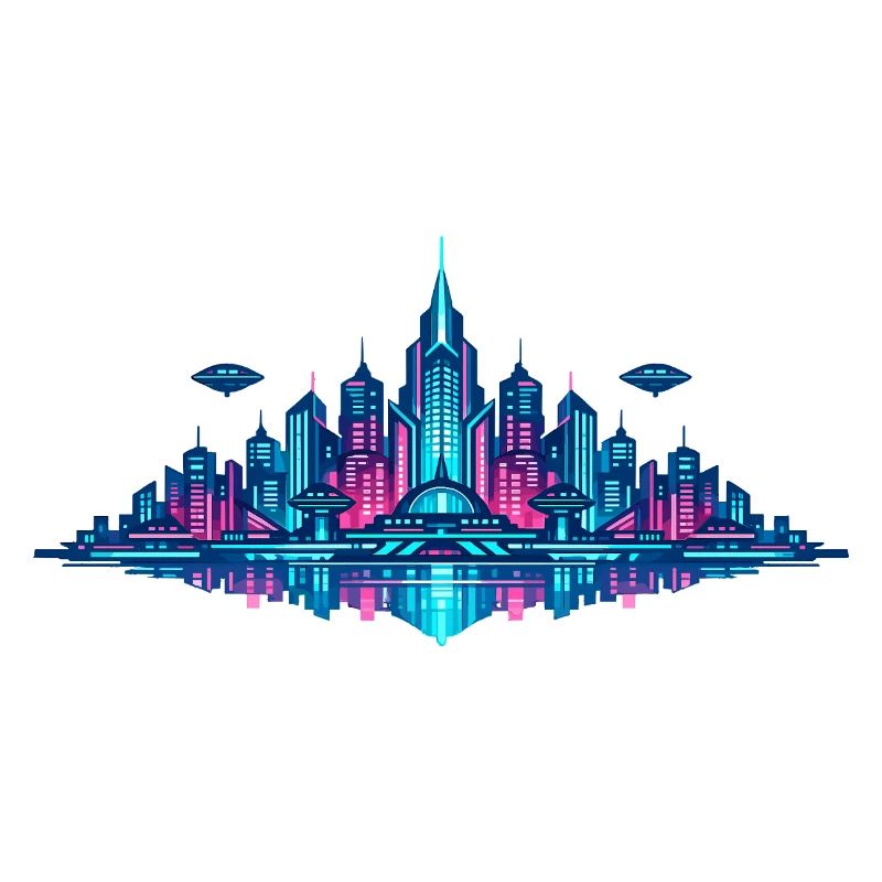 Reflet de Neon City