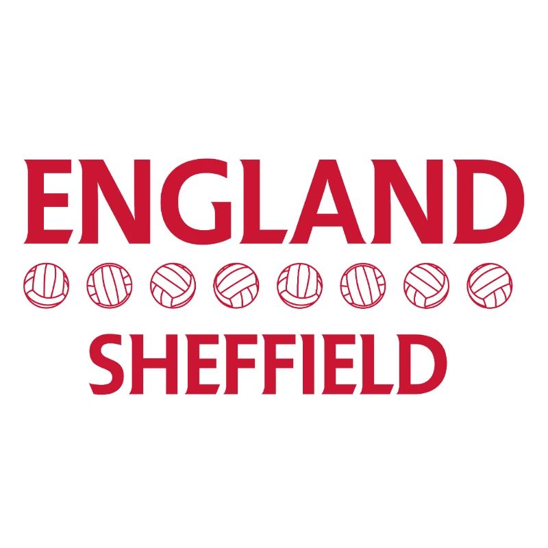 England Sheffield Crest Art