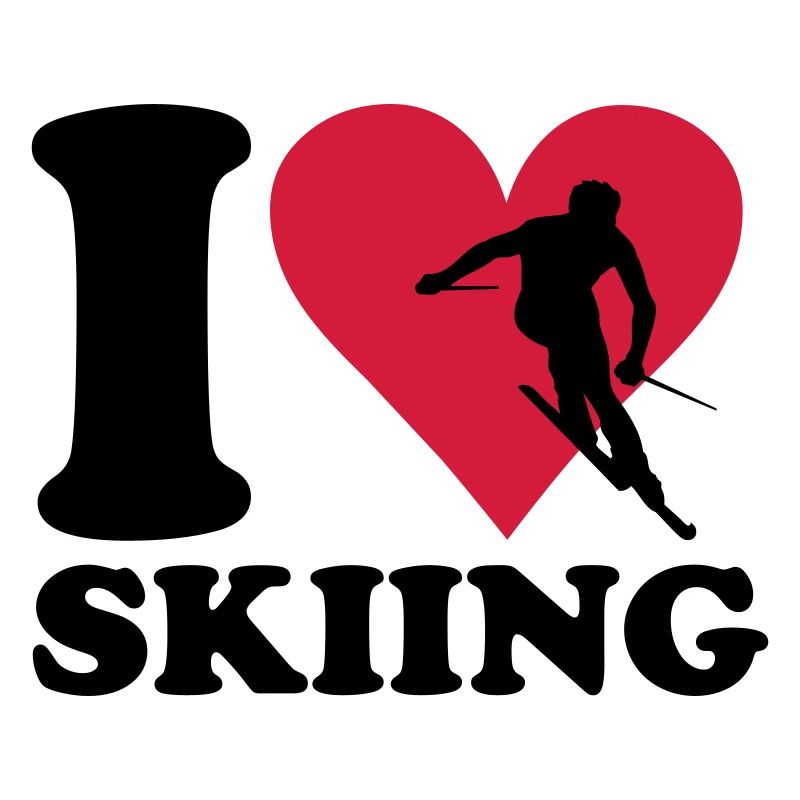 I love Skiing - Ski