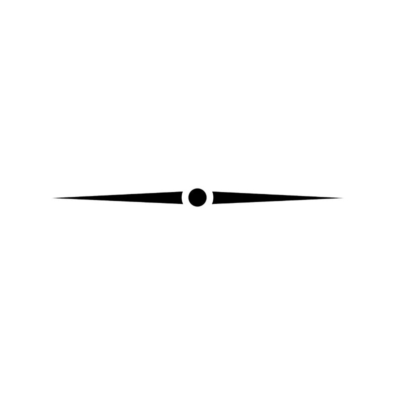 Trait d'union noir