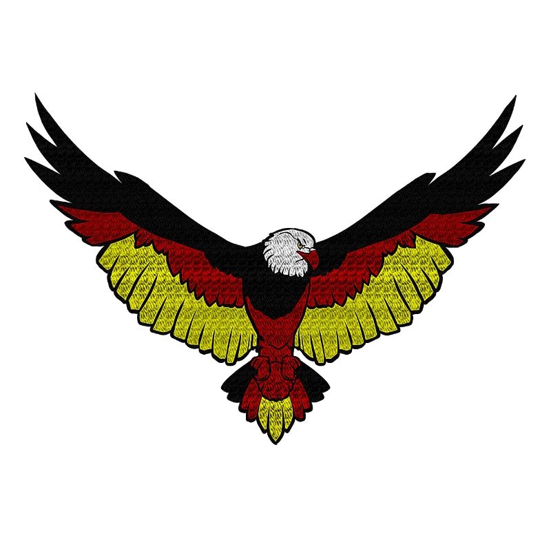 Eagle, Black, Red, Gold, Flag, Germany,