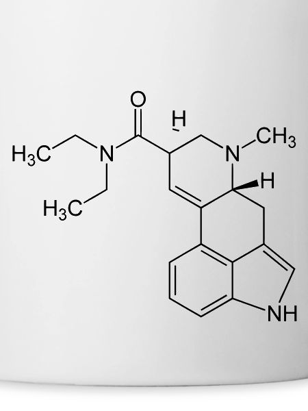 LSD Strukturformel