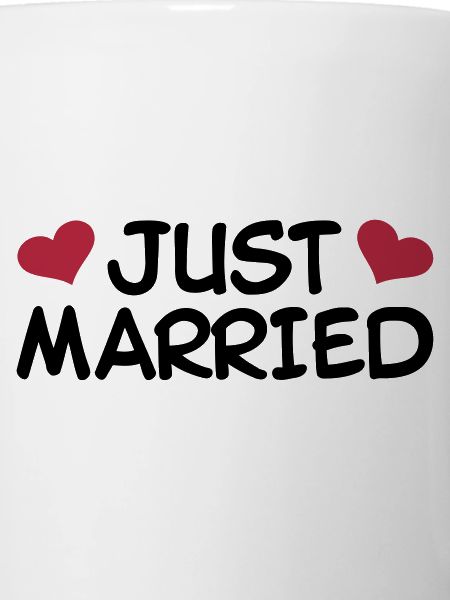 Just Married Wedding