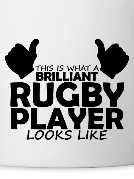 brilliant rugby player