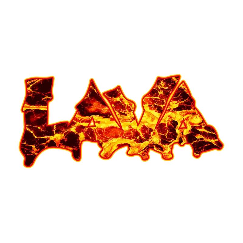 Lettrage graffiti lave