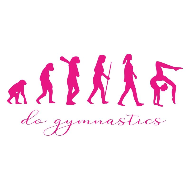 Die Evolution der Turner und des Turnen Gymnastik