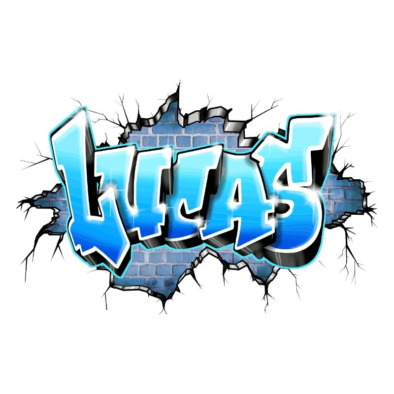 Lucas Graffiti Name