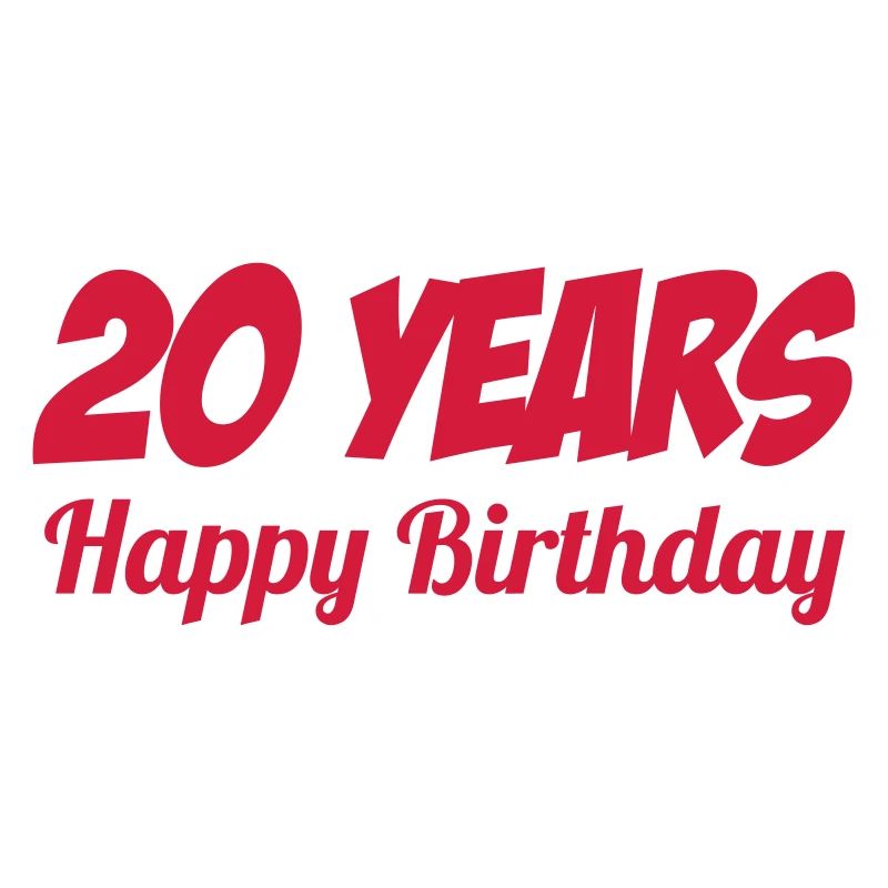 20 ans Joyeux Anniversaire !