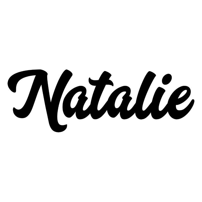 Natalie benutzerdefinierte Text Geburtstagsname