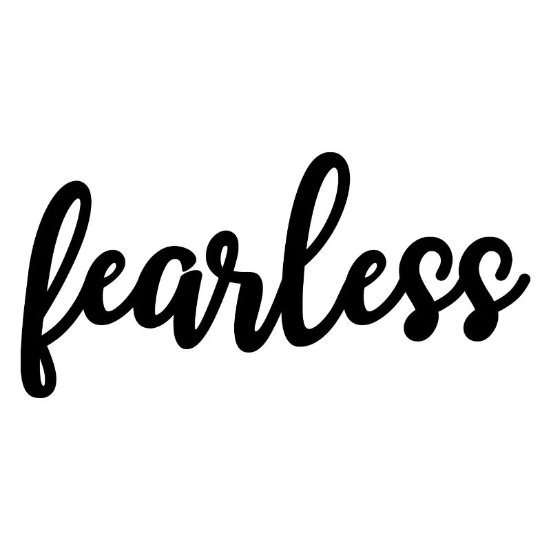fearless calligraphy motivation